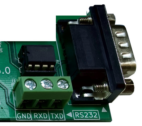usb to RS232 converter based on FT232 with DB9 male connector and terminal block connector