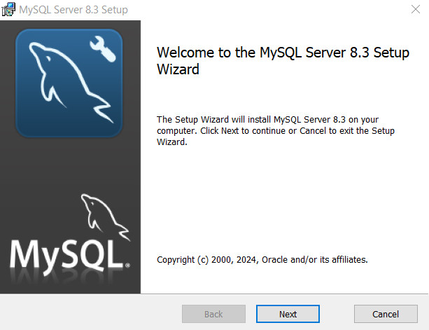 how to install mysql community server on windows 10 to interface with Python