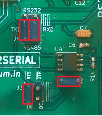 usb to rs485 conversion single pin dtr control
