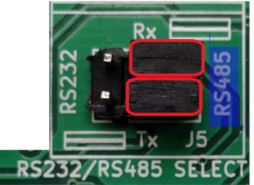 selecting rs485 mode in usb to serial/rs232/rs422/rs485 converter