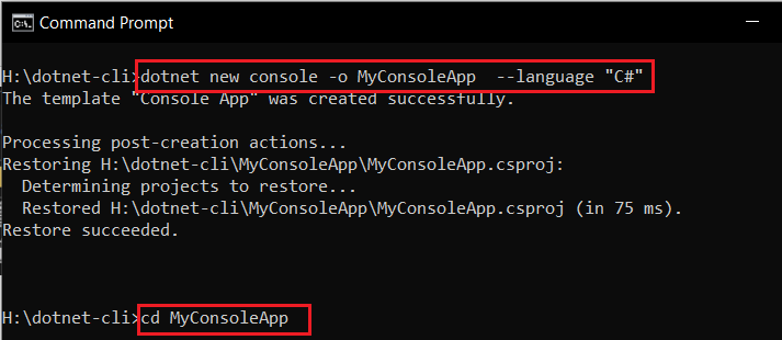 Compiling and Running your C# Project using .NET SDK