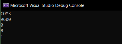 configuring the port name,baud rate ,parity bits,stop bits,start bits of the vb.net serial port program