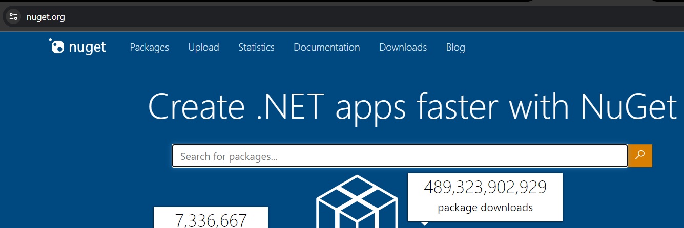 learn how to install nuget packages from nuget.org using dotnet add package command