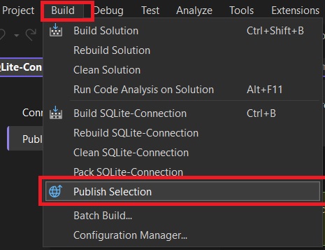 how to deploy windows executable files using Visual studio