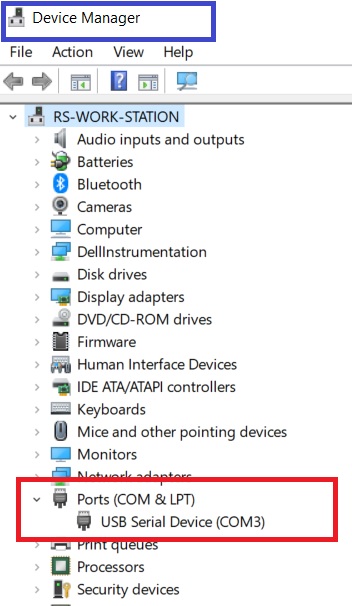 find the com port number for your vb.net serial port programming tutorial 