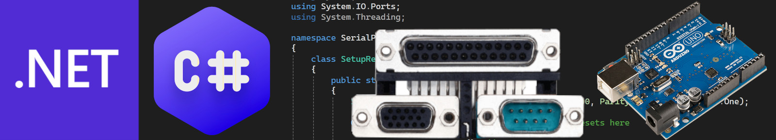 serial port programming using C# on dotnet platform for absolute beginner