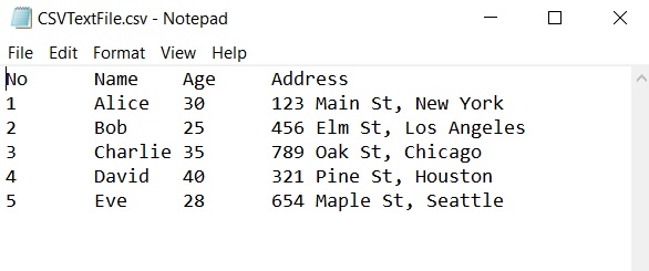 how to create a tab seperated values file using c# on dotnet platform