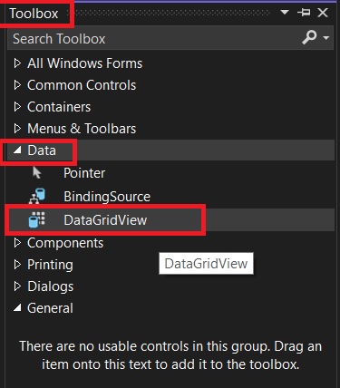 learn how to display a databse table in sqlite on a windows form using datagridview control using C#